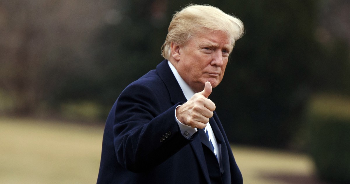 Trump’s approval rating surpasses Obama’s at same point into his presidency