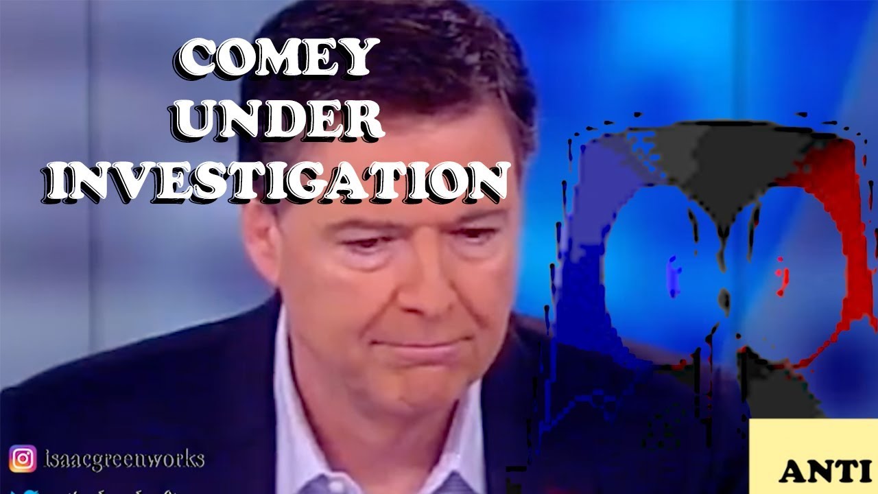 AWKWARD: COMEY LEARNS HE'S UNDER INVESTIGATION ON AIR #AntiSchool