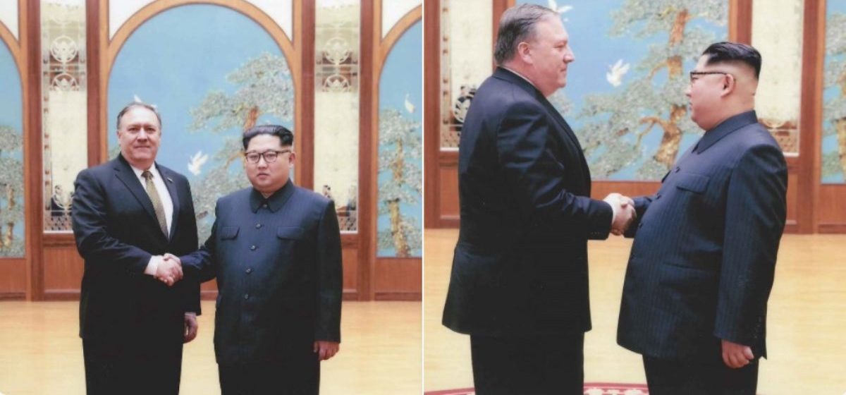 Photos Of Mike Pompeo And Kim Jong Un | The Daily Caller