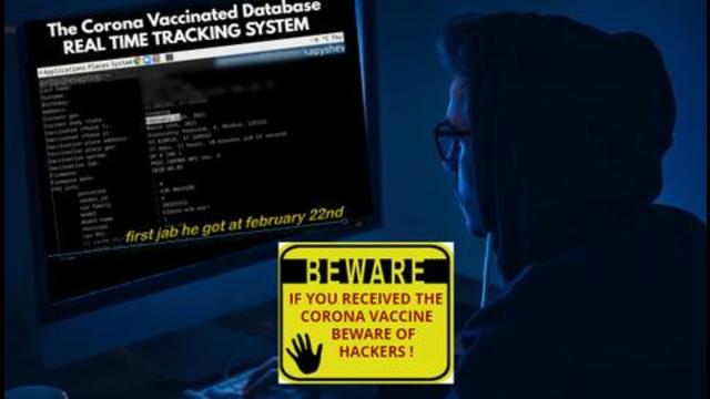 Leaked database shows Vaccinated are being tracked real time -(ENGLISH Audio-translation-ADDED)