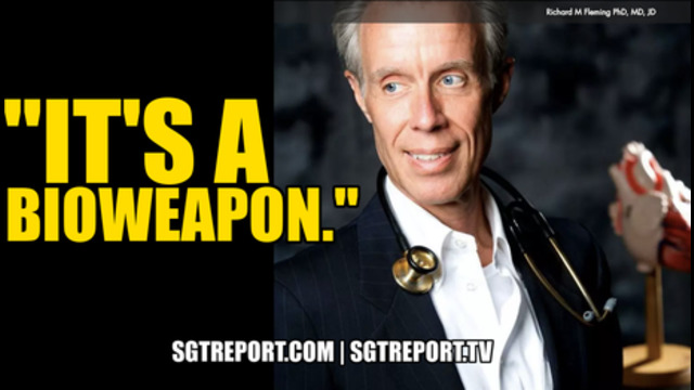 "IT'S A BIOWEAPON."  -- Dr. Richard Fleming