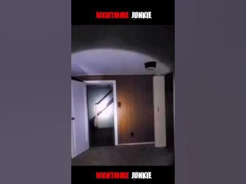Terrifying footage Ghost Captured on Camera Stalking Man Upstairs - YouTube