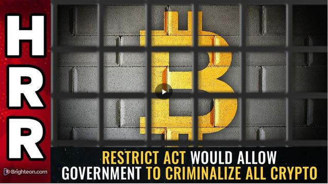 RESTRICT Act would allow government to CRIMINALIZE all crypto