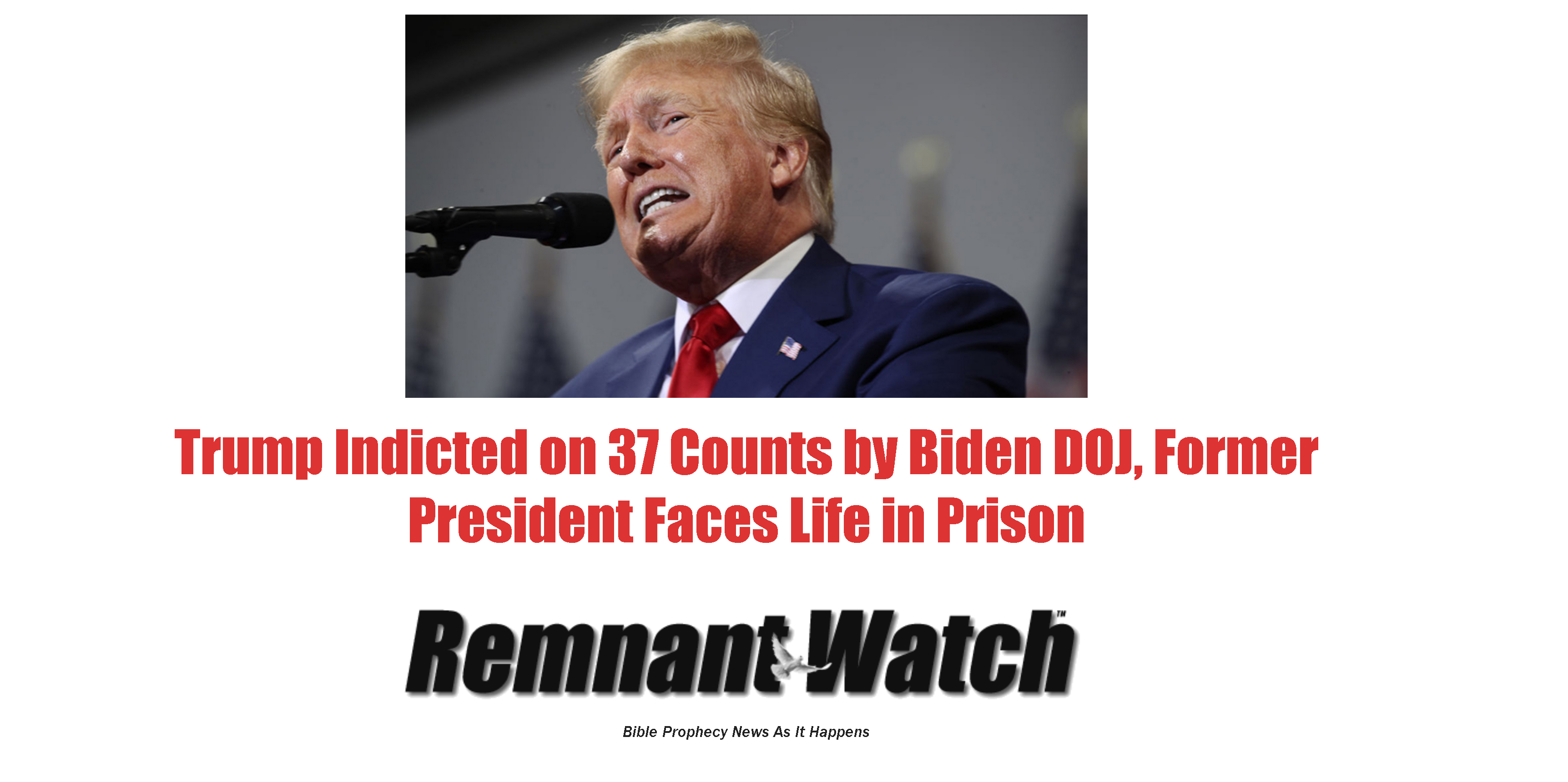 Remnant Watch! - Bible Prophecy News As It Happens