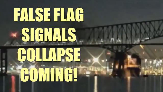 Baltimore False Flag Bridge Collapse Signals Coming Control Matrix