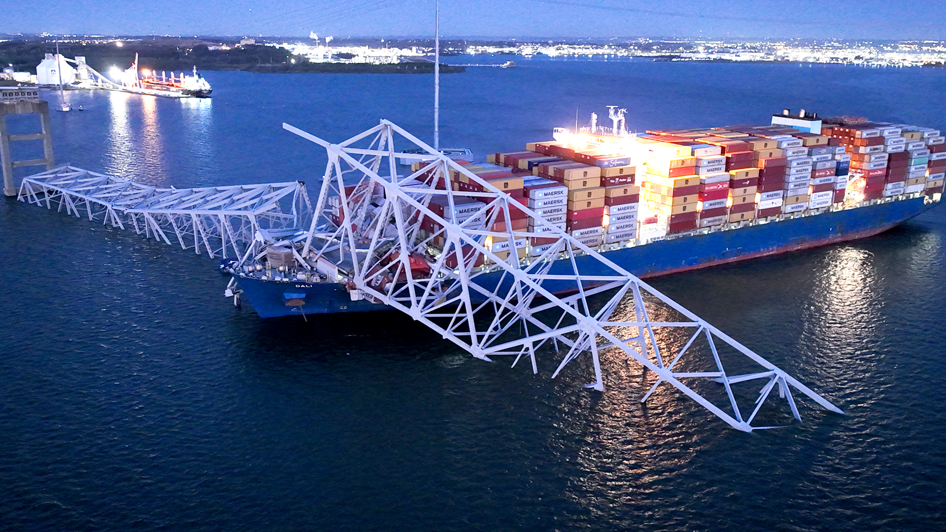 Francis Scott Key Bridge collapse 'will spark US food & car supply issues & strengthen calls to cut foreign imports' | The US Sun